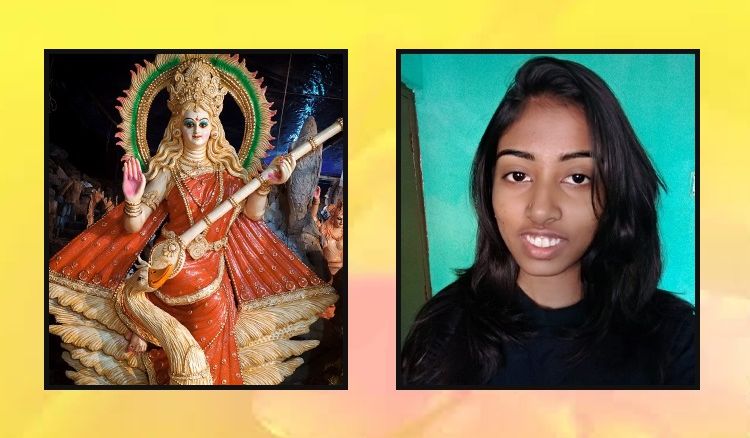 Memories of Saraswati Puja: Trisha Sarkar