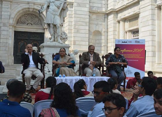 Victoria Memorial Hall witnessed “Student confluence 2017” by Calcutta Debating Circle