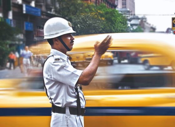 The Saviour of the city - The Traffic police