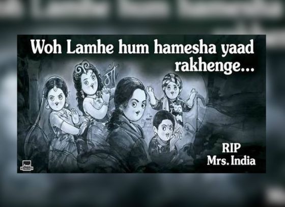 How did Amul pay a fitting tribute to Sridevi?