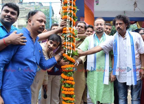 দর্জিপাড়া সার্বজনীন দুর্গাউৎসব সমিতির খুঁটি পুজো