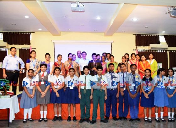 Environment quiz competition at Andhra Association School