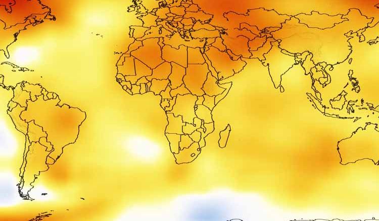 Sixth warmest year 2018