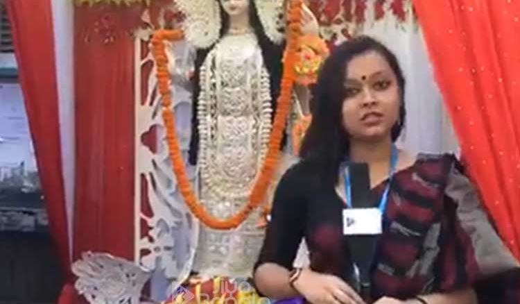 Saraswati Pujo at Shibnath Shastri college