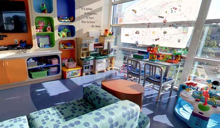 New play room in hospital for cancer patients