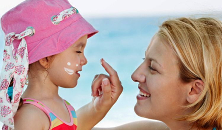 Which type of sunscreen are use in summer