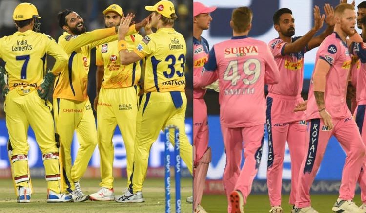 CSK to face RR at Chepauk Stadium