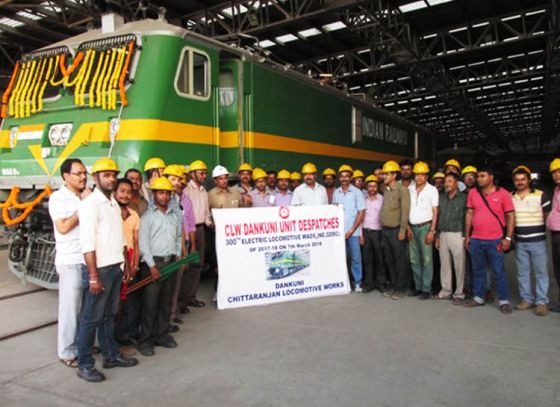 Chittaranjan Locomotive Works sets record