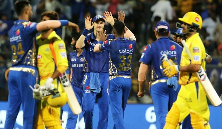 MI defeated CSK by 37 runs