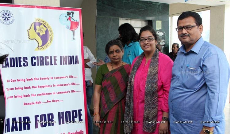 Kolkata gifted hair to cancer patients