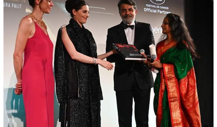 Madhura Palit won the prestigious prize of Cannes