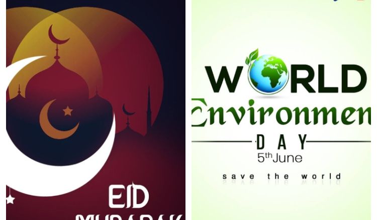 Happy Eid & World Environment Day