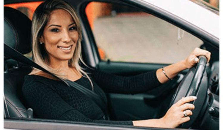 Traffic police stopped a car and fine a lady driver for her beauty