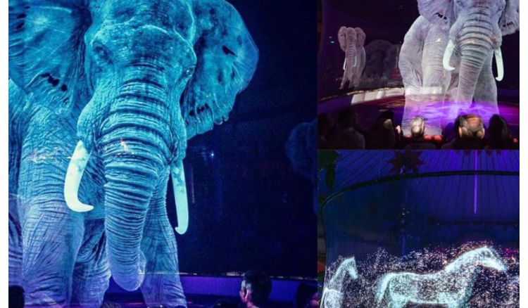 German circus is using 3D animal model for show