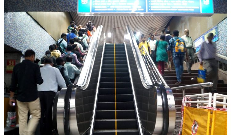 The escalators of metro stations are going to be changed