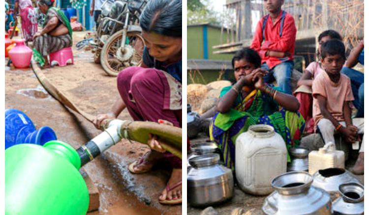 তামিলনাড়ুর পাঠানো জলে স্বাভাবিক জীবনে ফেরার প্রতীক্ষায় চেন্নাইবাসী