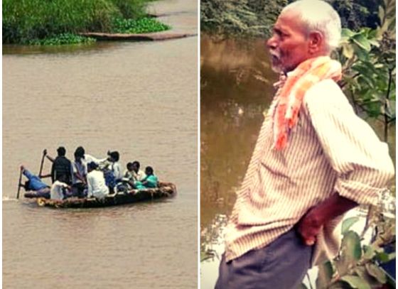 জীবন বিপন্ন রেখে প্রায় ৫০০ জনের প্রাণ বাঁচিয়ে ত্রাতা ৫৫ বছরের রামদাস