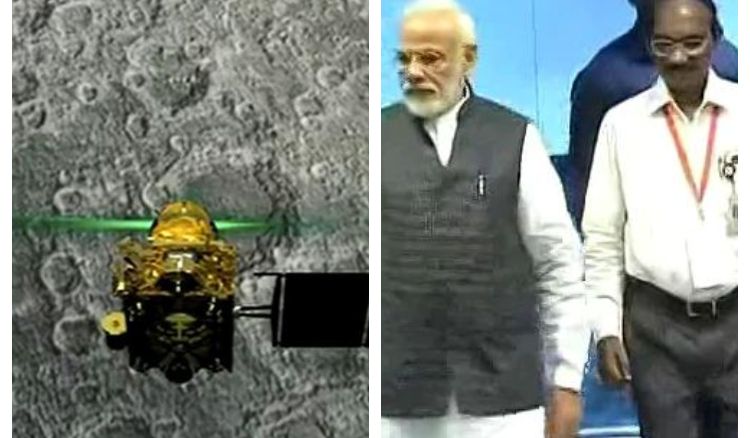 PM said to ISRO scientists, failure is the way to success