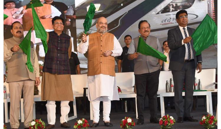 Second ‘Vande-Bharat Express’ flagged off