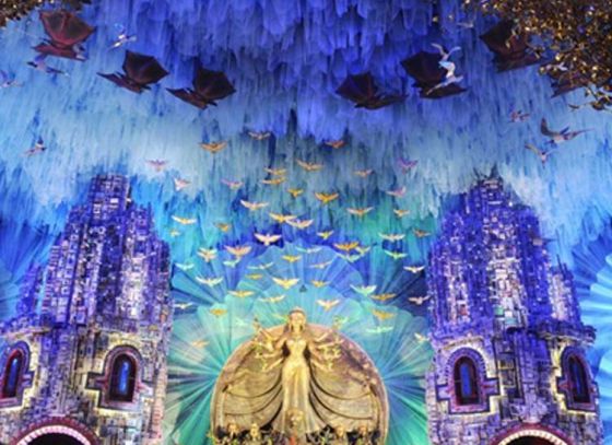 Theme pandals to be used in Jagaddhatri, Kali Puja