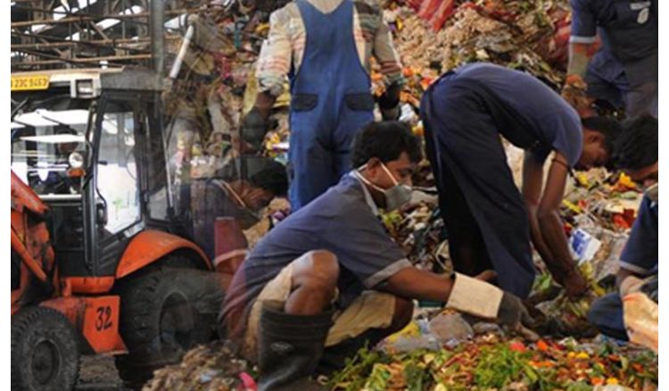 Electricity produced from solid waste management