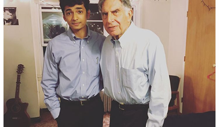 Ratan Tata impressed by Shantanu Naidu ang gave him a dream job