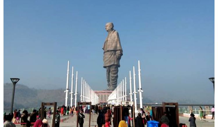 Statue of Unity now getting more daily visirots rather than Statue of Liberty