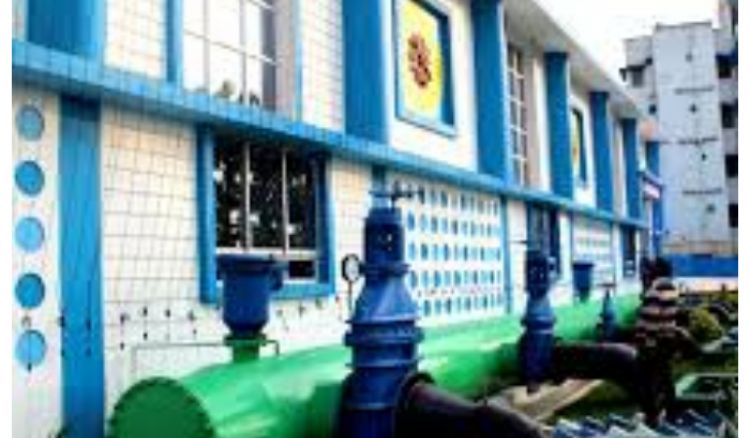 New pumping station for purified water at baghajatin