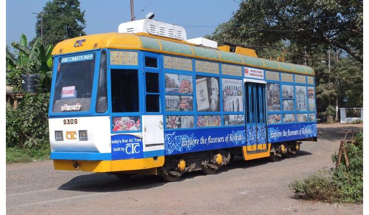 Kolkata Tram gets new lool with AC single reck tram