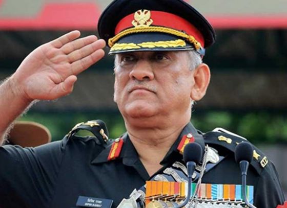 General Bipin Rawat appointed as the first CDS