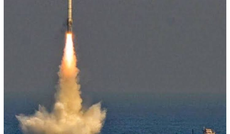 India successfully tested ballistic k4