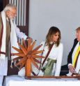 Trump visits Sabarmati Ashram