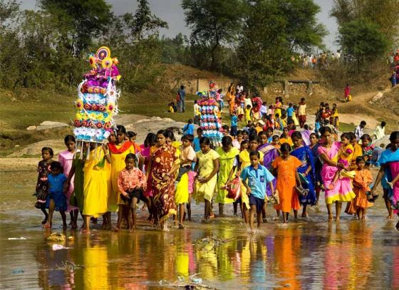 অনন্য ঐতিহ্যে বাঁকুড়ার মকর পরব