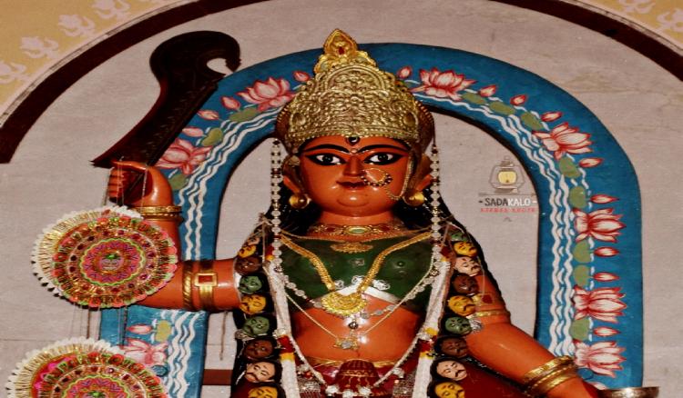 forestdwellers and tribes worships Devi Uttarbahini