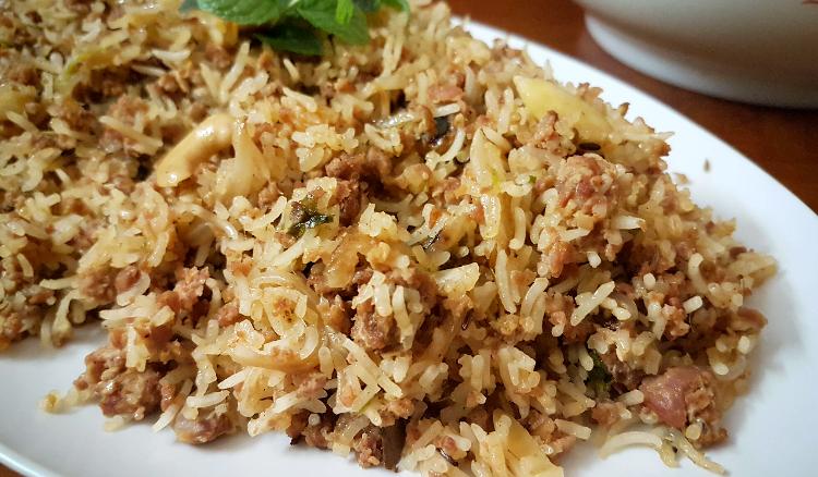 How To Make Kashmiri Keema Biriyani