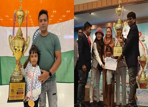 A 10-year-old Girl From Bengal Won Gold On The International Stage