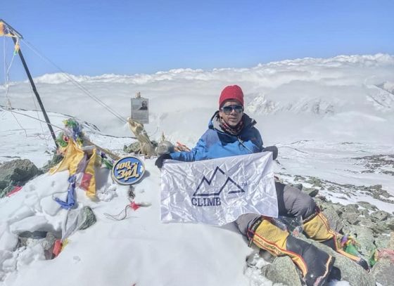 The First Bengali Mountaineer Summited Mount Lenin