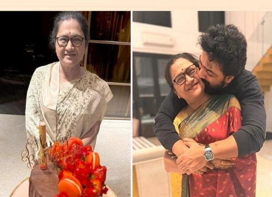 Tollywood Superstar Dev Balances Work and Family, Celebrates Mother's Birthday Amidst Busy Schedule