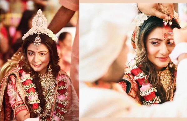 Swikriti Majumder: Swikriti Majumder from the serial ‘Alor Kole’ has tied the knot.