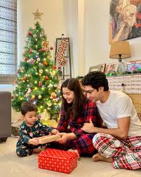 gaurav and ridhima with son dheer